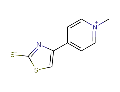 [4-(N-methylpyridinium-4-yl)-1,3-thiazol-2-yl]thiolate