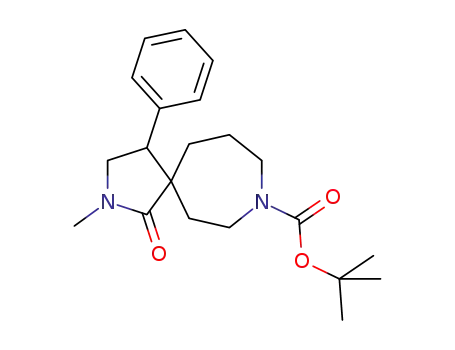 tert-butyl 2-methyl-1-oxo-4-phenyl-2,8-diazaspiro[4.6]undecane-8-carboxylate