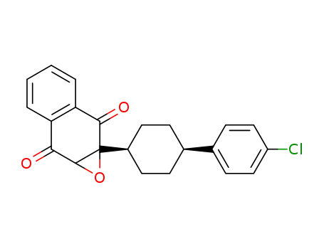 cis-1a-(4-(4-chlorophenyl)cyclohexyl)naphtho[2,3-b]oxirene-2,7(1aH,7aH)dione