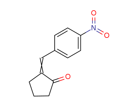 2-[(4-nitrophenyl)methylidene]cyclopentan-1-one cas  71496-93-0