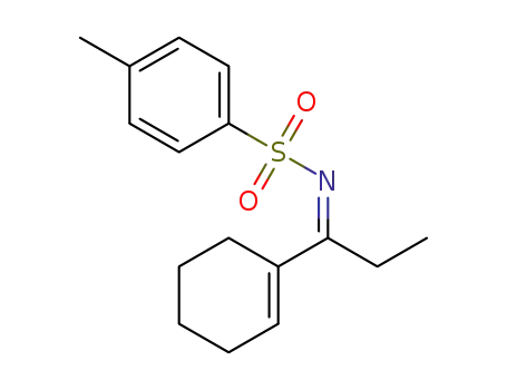 (Z)-N-(1-cyclohexenylpropylidene)-4-methylbenzenesulfonamide
