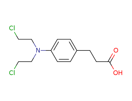 3-[4-[bis(2-chloroethyl)amino]phenyl]propanoic acid cas  6746-11-8