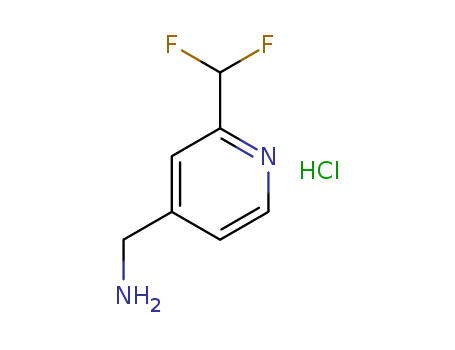 (2-(difluoromethyl)pyridin-4-yl)methanamine hydrochloride