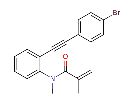 N-{2-[(4-bromophenyl)ethynyl]phenyl}-N-methylmethacrylamide