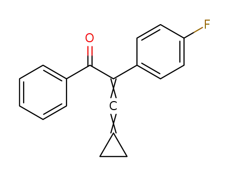 3-cyclopropylidene-2-(4-fluorophenyl)-1-phenylprop-2-en-1-one