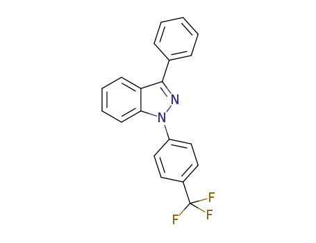 3-phenyl-1-(4-(trifluoromethyl)phenyl)-1H-indazole
