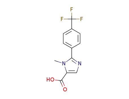 3-methyl-2-[4-(trifluoromethyl)phenyl]-3H-imidazole-4-carboxylic acid