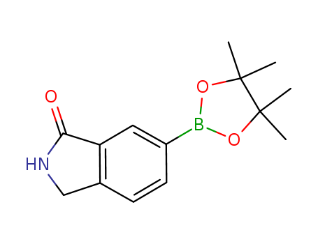 1H-ISOINDOL-1-ONE, 2,3-DIHYDRO-6-(4,4,5,5-TETRAMETHYL-1,3,2-DIOXABOROLAN-2-YL)- 1004294-80-7