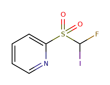 Molecular Structure of 1415115-02-4 (2-pyridyl fluoroiodomethyl sulfone)