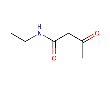 Molecular Structure of 10138-46-2 (N-Ethylacetoacetamide)