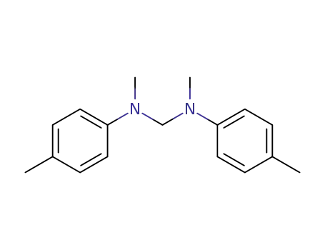 Molecular Structure of 7137-82-8 (Methanediamine, N,N'-dimethyl-N,N'-bis(4-methylphenyl)-)