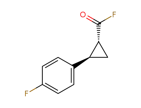 (1R,2R)-2-(4-fluorophenyl)cyclopropanecarbonyl fluoride