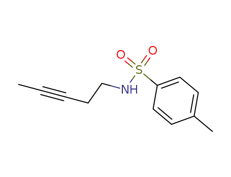 4-methyl-N-(pent-3-yn-1-yl)benzenesulfonamide