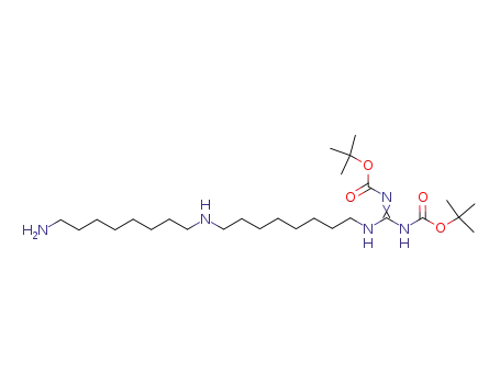 tert‐butyl N‐[({8‐[(8‐aminooctyl)amino]octyl}amino)({[(tert‐butoxy)carbonyl]amino})methylidene]carbamate