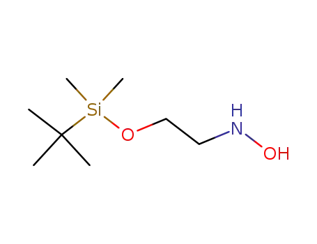 Molecular Structure of 145215-32-3 (Ethanamine, 2-[[(1,1-dimethylethyl)dimethylsilyl]oxy]-N-hydroxy-)