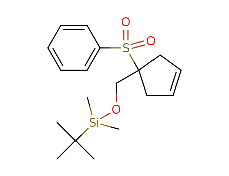 tert-butyl(dimethyl){[1-(phenylsulfonyl)cyclopent-3-en-1-yl]methoxy}silane