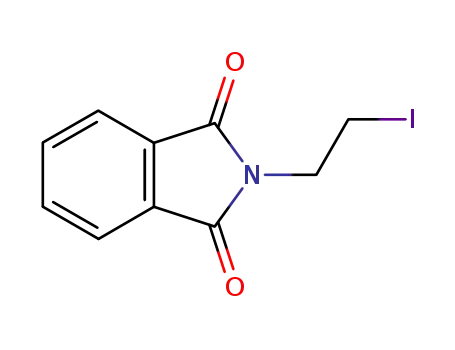 Molecular Structure of 40149-83-5 (2-(2-iodoethyl)isoindoline-1,3-dione)