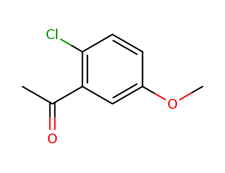 Molecular Structure of 77344-69-5 (1-(2-chloro-5-methoxyphenyl)ethanone)