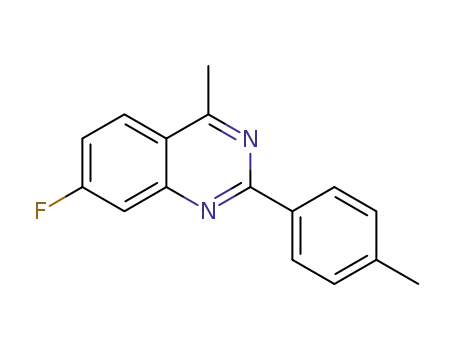7-fluoro-4-methyl-2-p-tolylquinazoline