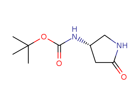 Carbamic acid, [(3S)-5-oxo-3-pyrrolidinyl]-, 1,1-dimethylethyl ester (9CI)