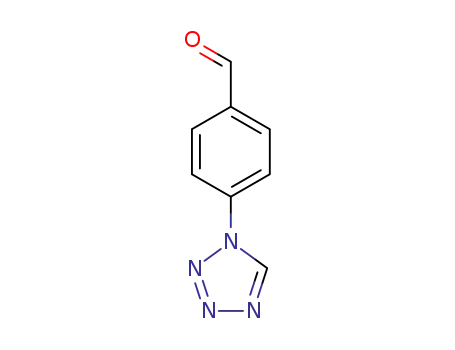 Molecular Structure of 179056-03-2 (BENZALDEHYDE, 4-(1H-TETRAZOL-1-YL)-)
