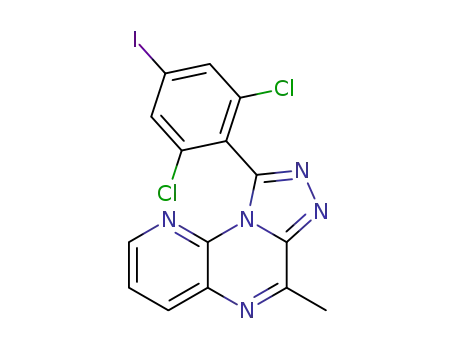 1-(2,6-dichloro-4-iodo-phenyl)-4-methyl-2,3,5,9,9b-pentaazacyclopenta[a]naphthalene