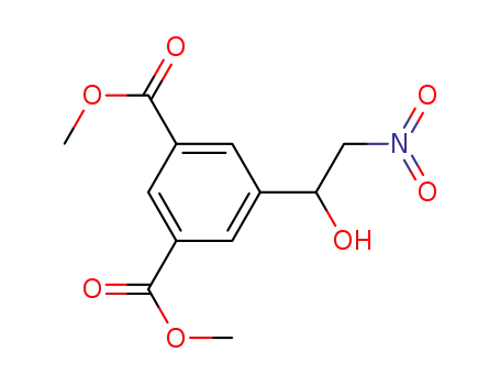 dimethyl 5-(1-hydroxy-2-nitroethyl)isophthalate