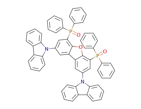 2,8-di(carbazol-9-yl)-4,6-bis(diphenylphosphinoyl)dibenzofuran