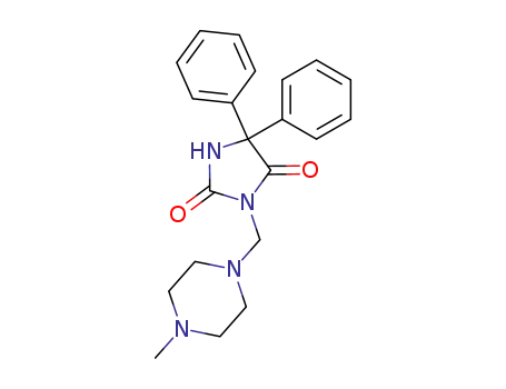 Hydantoin, 5,5-diphenyl-3-((4-methylpiperazinyl)methyl)-