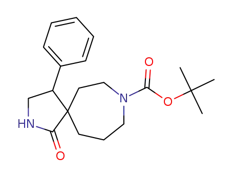 tert-butyl 1-oxo-4-phenyl-2,8-diazaspiro[4.6]undecane-8-carboxylate