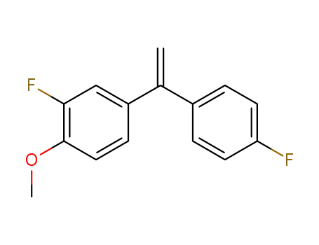 2-fluoro-4-(1-(4-fluorophenyl)vinyl)-1-methoxybenzene