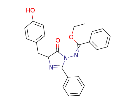 1-[(1-ethoxybenzylidene)amino]-2-phenyl-4-(4-hydroxybenzyl)imidazol-5(4H)-one
