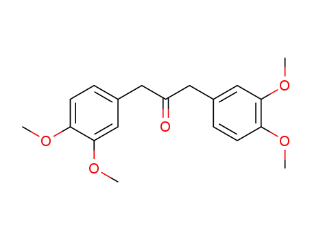 Molecular Structure of 6704-25-2 (1,3-bis(3,4-dimethoxyphenyl)propan-2-one)