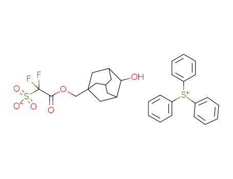 C<sub>13</sub>H<sub>17</sub>F<sub>2</sub>O<sub>6</sub>S<sup>(1-)</sup>*C<sub>18</sub>H<sub>15</sub>S<sup>(1+)</sup>
