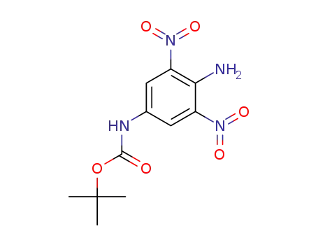4-amino-3,5-dinitro-1-(tert-butoxycarbonylamino)benzene