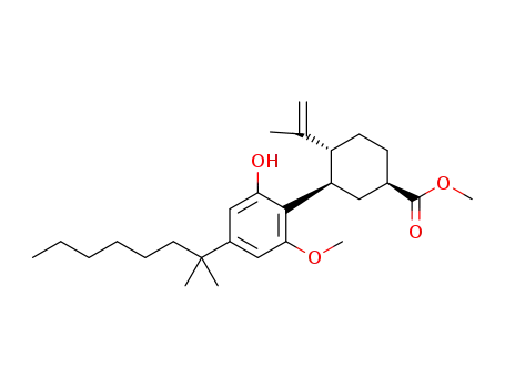 (1R,3R,4R)-methyl 3-(2-hydroxy-6-methoxy-4-(2-methyloctan-2-yl)phenyl)-4-(prop-1-en-2-yl)cyclohexanecarboxylate