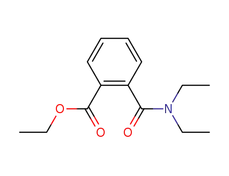 Molecular Structure of 24677-02-9 (N,N-DIETHYL-PHTHALAMIC ACID ETHYL ESTER)