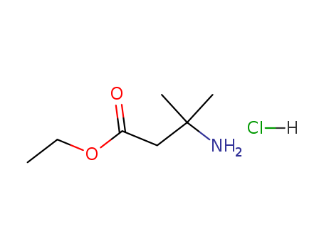 Butanoic acid, 3-amino-3-methyl-, ethyl ester, hydrochloride