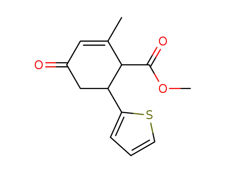 methyl 6-thiophene-2-yl-2-methyl-4-oxo-cyclohex-2-enecarboxylate
