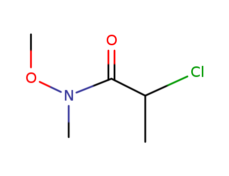 Propanamide,  2-chloro-N-methoxy-N-methyl-