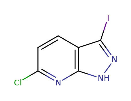 6-chloro-3-iodo-1H-pyrazolo[3,4-b]pyridine