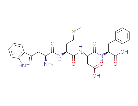 Molecular Structure of 35144-91-3 (GASTRIN (14-17) (HUMAN))