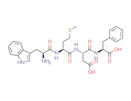 3-[[2-[[2-amino-3-(1H-indol-3-yl)propanoyl]amino]-4-methylsulfanylbutanoyl]amino]-4-[(1-amino-1-oxo-3-phenylpropan-2-yl)amino]-4-oxobutanoic acid