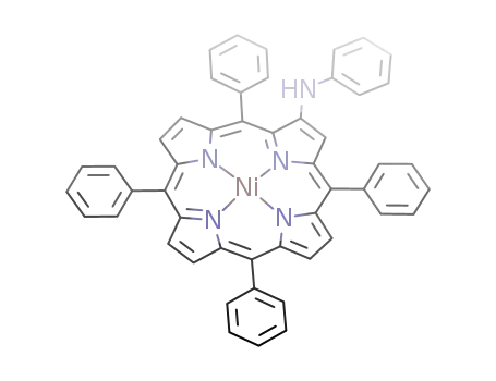 (2-phenylamino-5,10,15,20-tetraphenylporphyrinato)nickel(II)