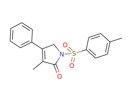 3-methyl-4-phenyl-1-tosyl-1H-pyrrol-2(5H)-one
