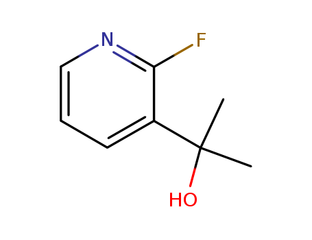 3-Pyridinemethanol,2-fluoro-a,a-dimethyl-