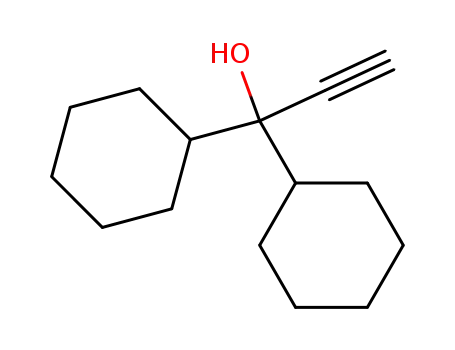 1,1-Dicyclohexyl-prop-2-yn-1-ol