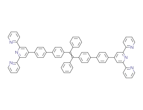 1,2-bis[4'-(4'-(2,2':6',2'-terpyridyl))biphenyl-4-yl]-1,2-diphenylethene