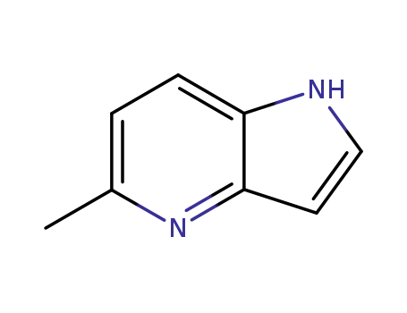 Molecular Structure of 4943-67-3 (5-METHYL-1H-PYRROLO[3,2-B]PYRIDINE)