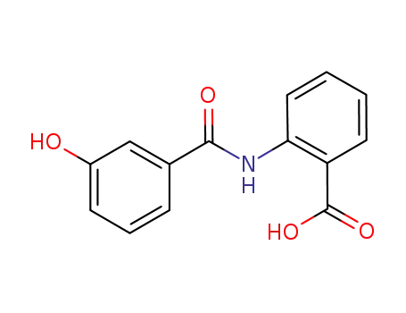 Benzoic acid, 2-[(3-hydroxybenzoyl)amino]- (9CI)